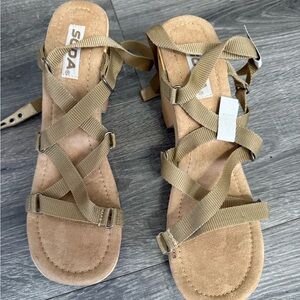 Soda Women's boho vintage sandals
